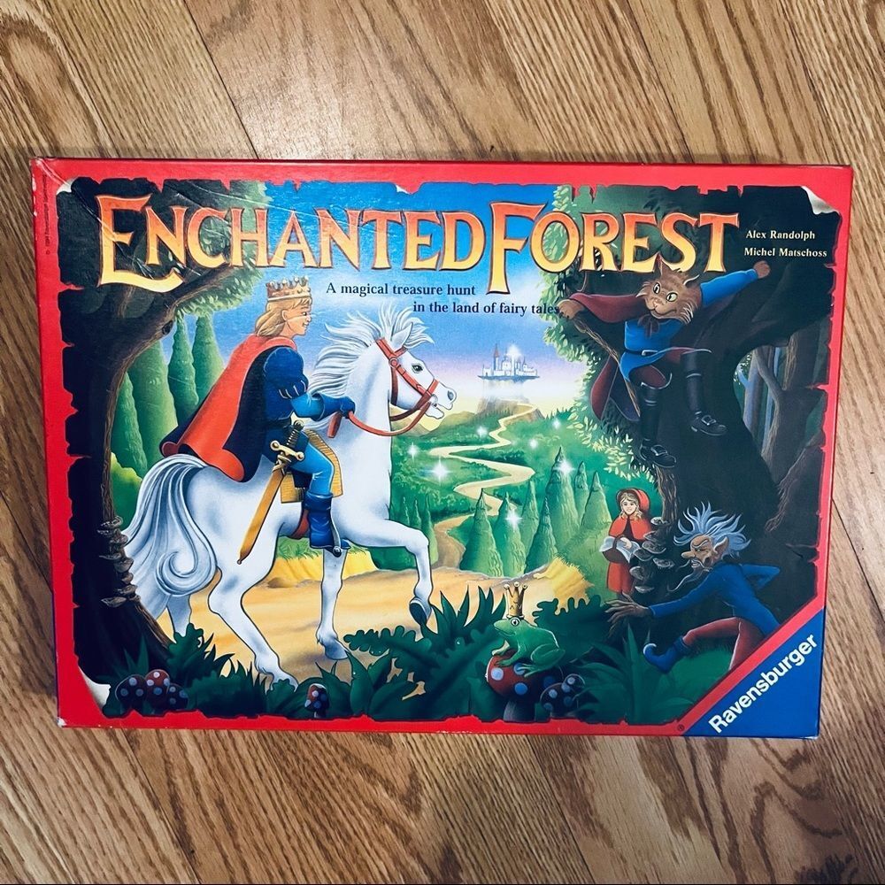Vintage Ravensburger Enchanted Forrest Board Game Fairy Tale